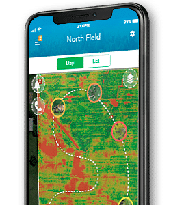 dtn ag specialty insights on black mobile screen