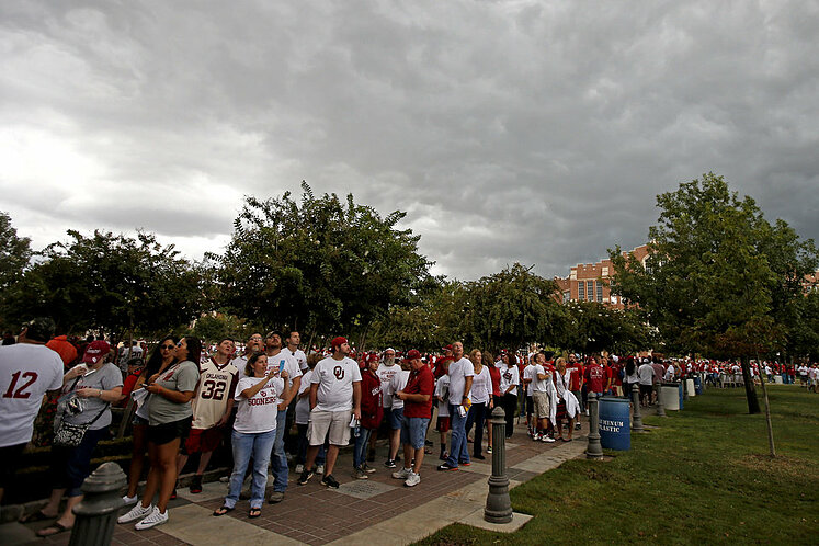 oklahoma sooner game line