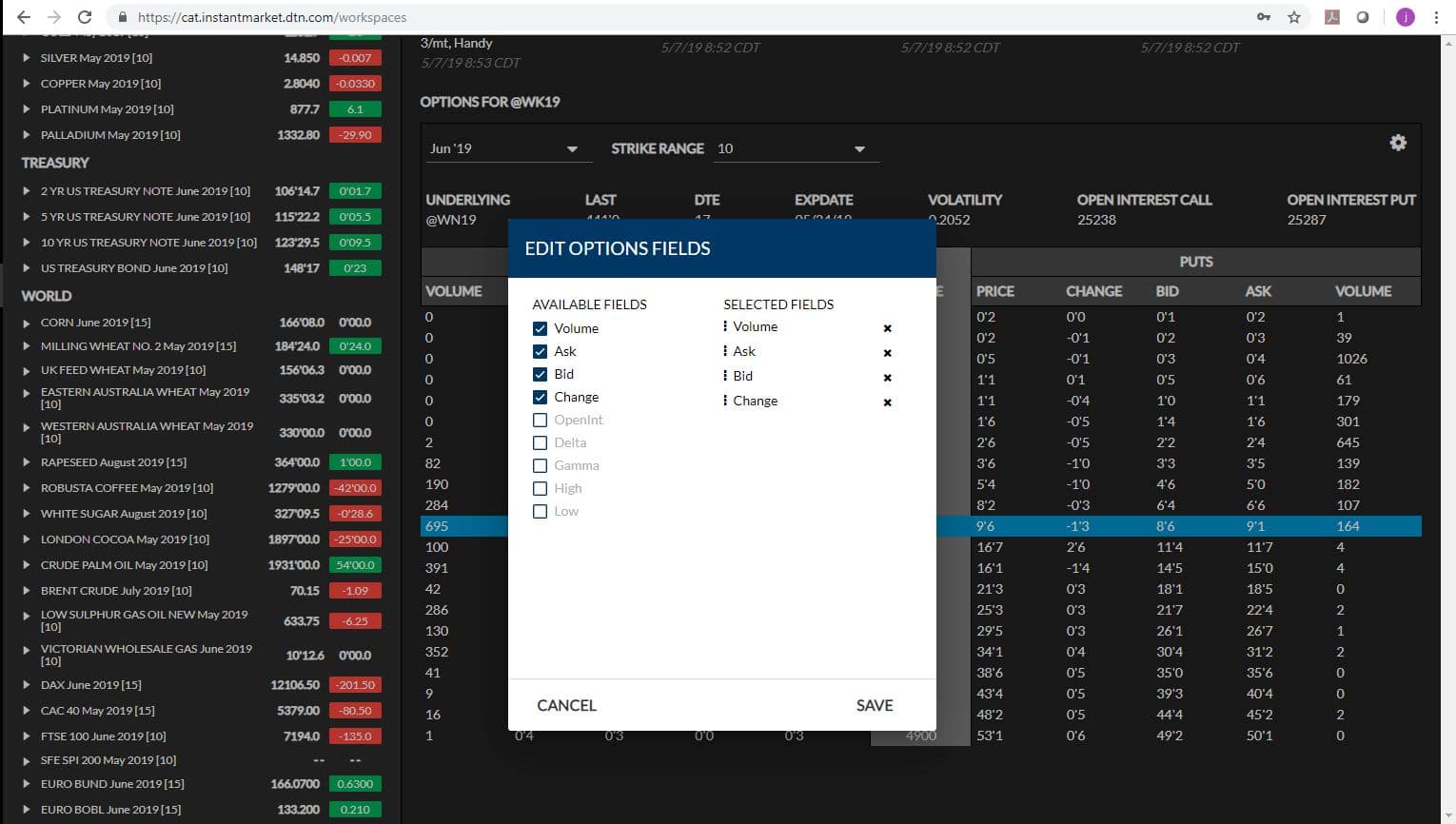 instant market screenshot
