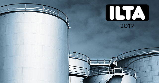 gray storage tankers with ilta logo 2019