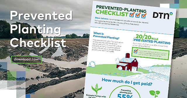 prevented planting checklist over ag background