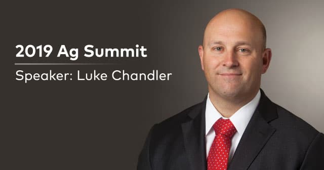 ag summit speaker luke chandler