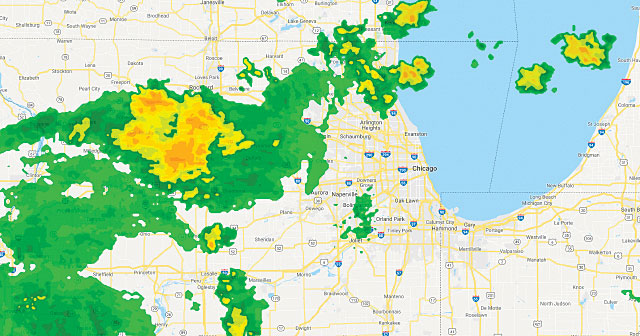 chicago area radar map