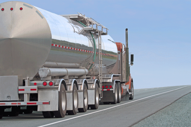 Fuel Truck Driving