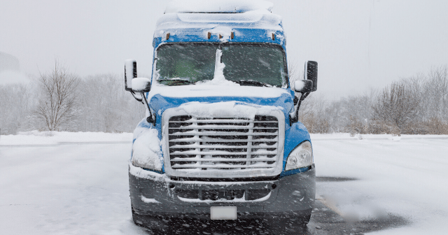 snowy-truck