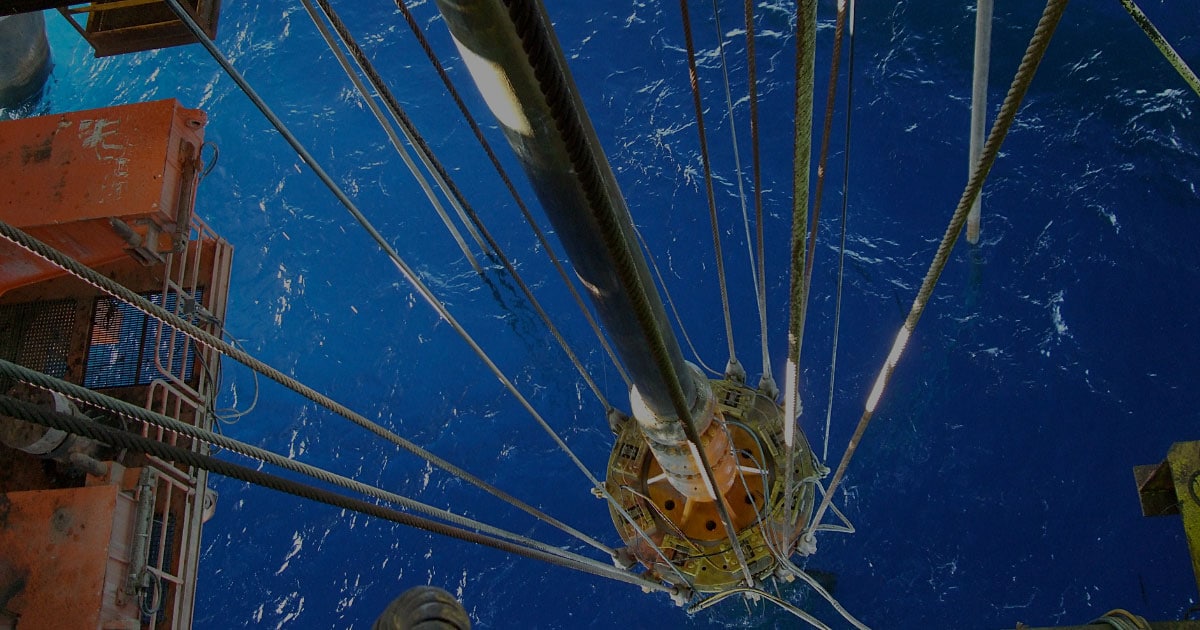 offshore forecasts oil rig top down