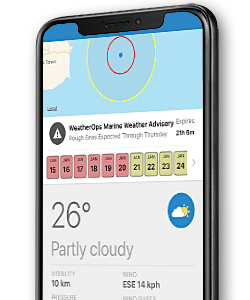 weatherops mobile phone screenshot