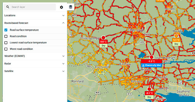 New Roadmaster Weather Layers Screenshot