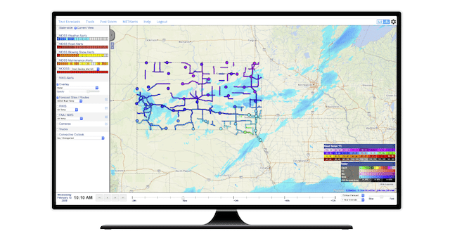 ClearPath Weather map view