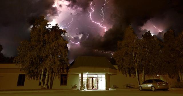 Lighting over Grand Forks