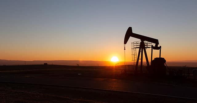 Oil pump with Sunset