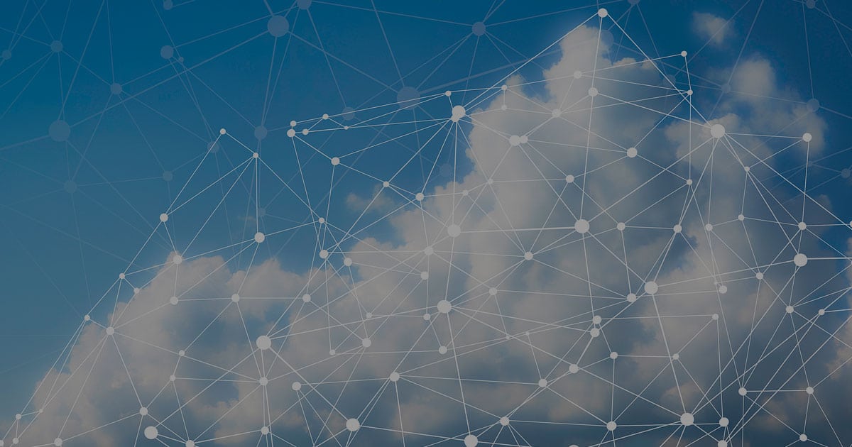 cloud with data points