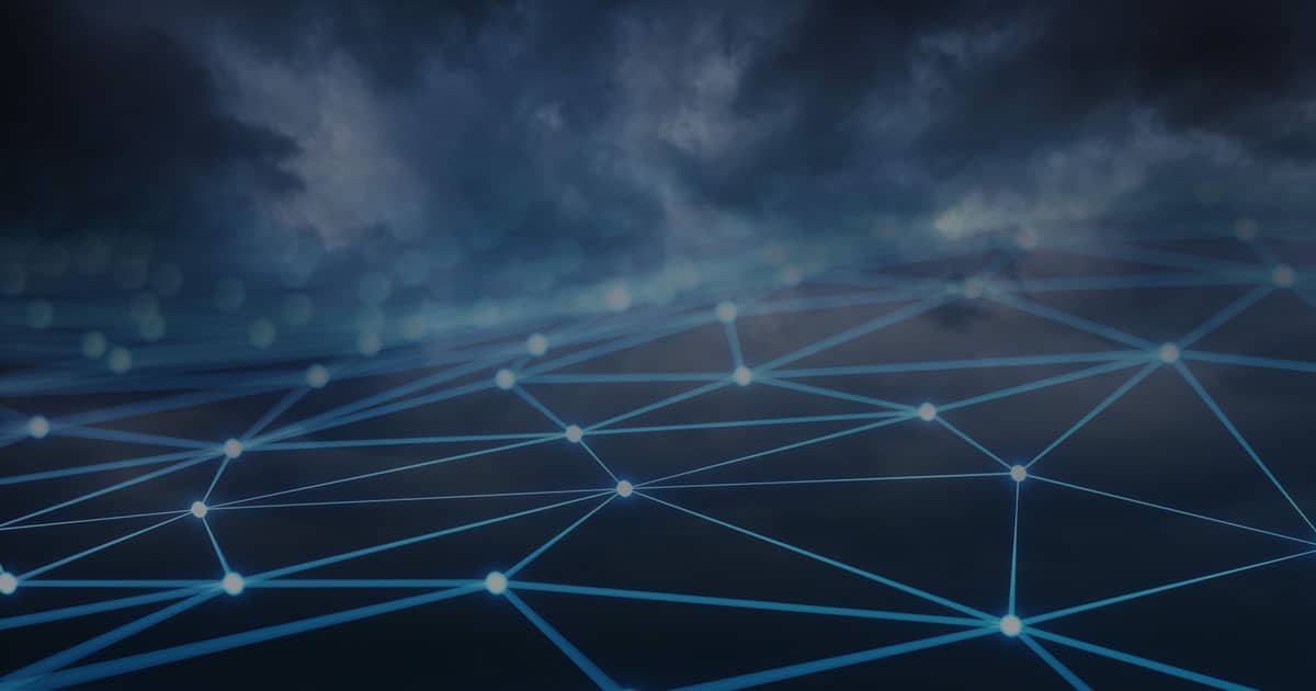 storm clouds over data grid
