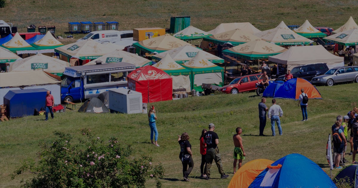 outdoor event pavillions