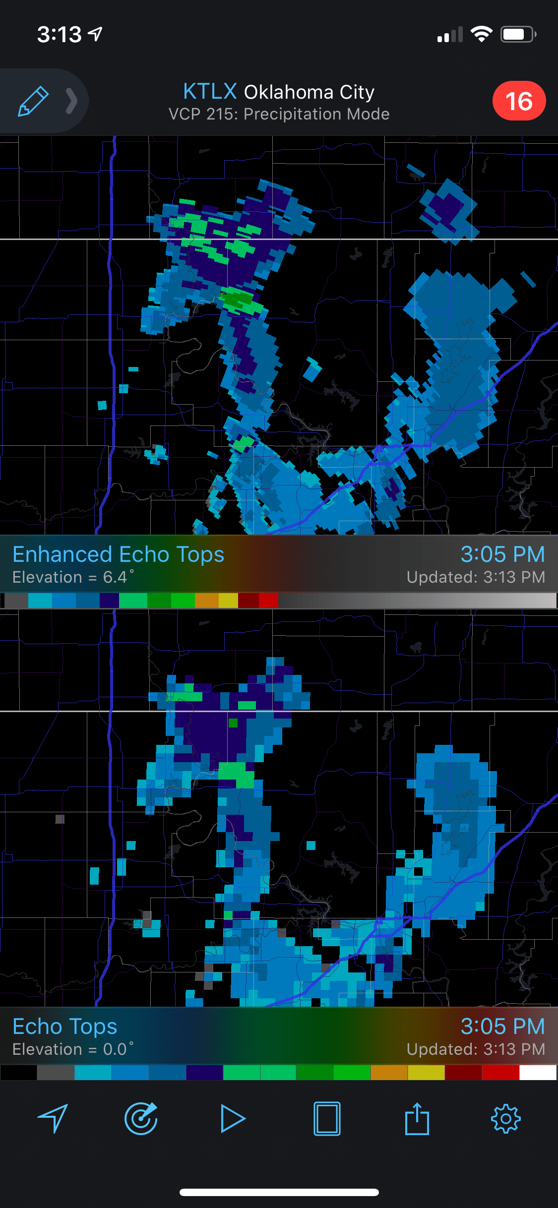 radarscope not authorized to access your current location