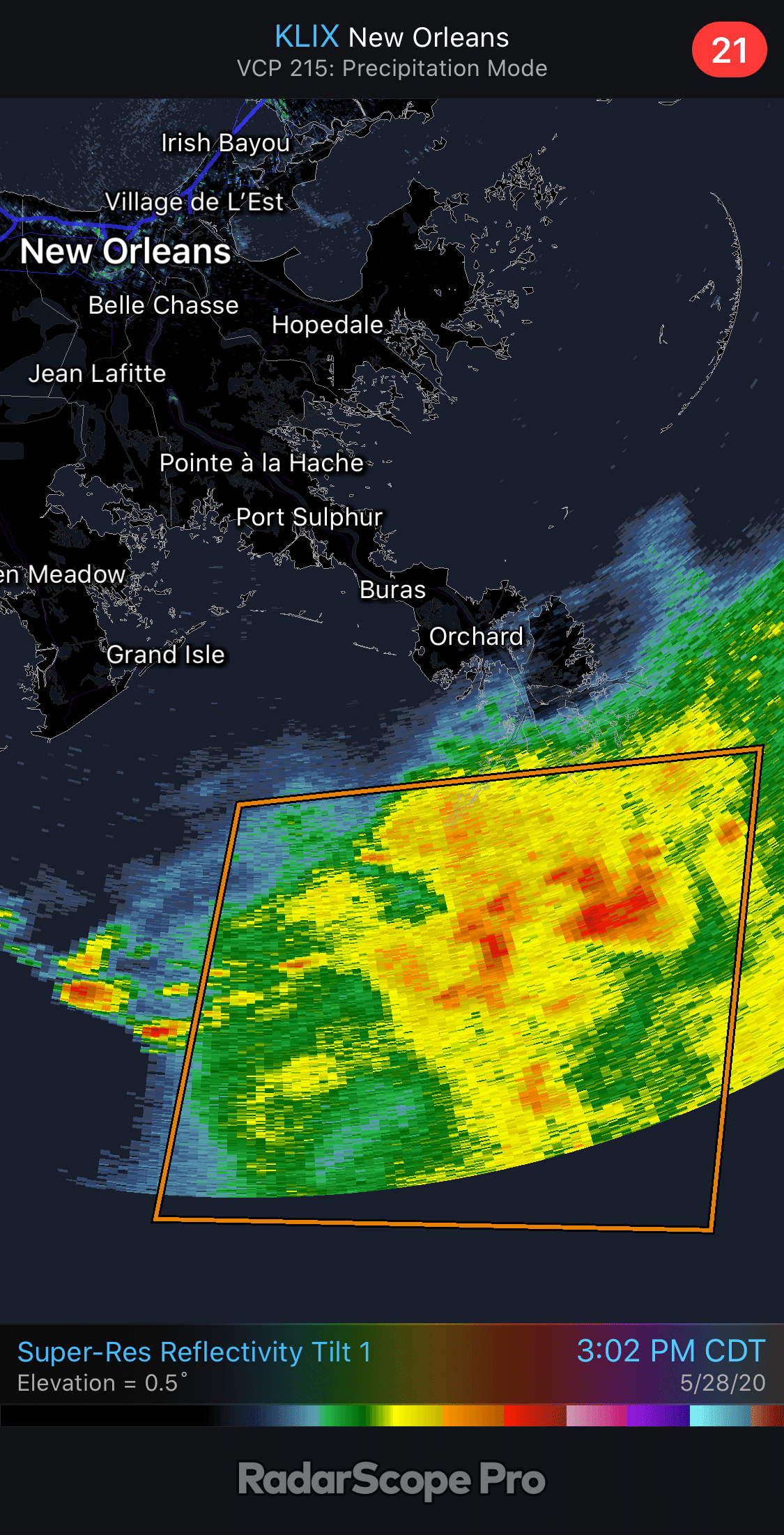 RadarScope 4.0 DTN