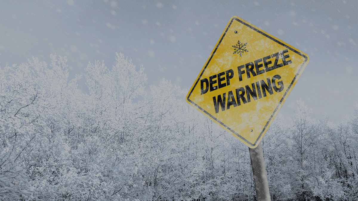 Video Resource Deep Freeze Warning Sign