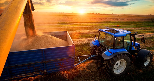 News Release Combine Harvester and Tractor