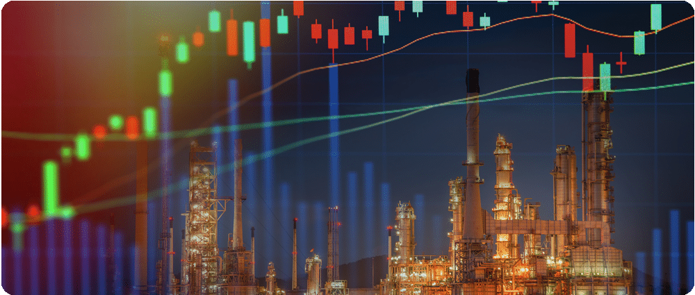Graph over Oil Refinery