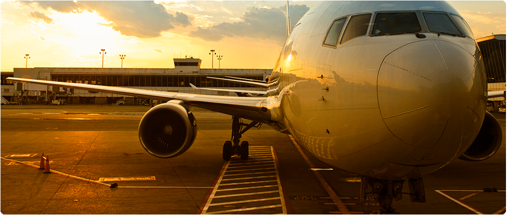 Airplane on tarmac