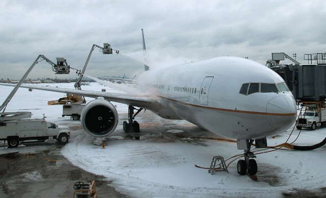 Airplane Deicing