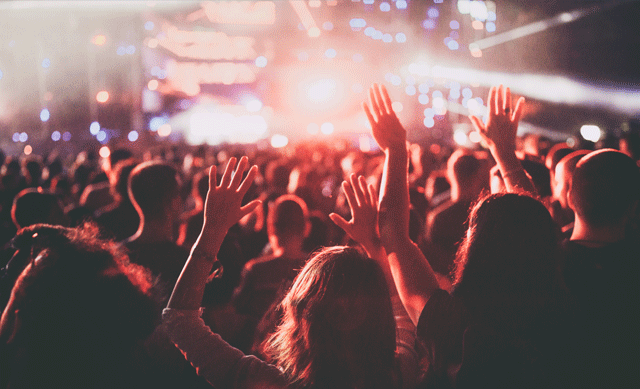 Outdoor concert