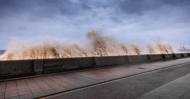 News Insights Water coming over barrier