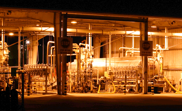 Fuel truck in Terminal