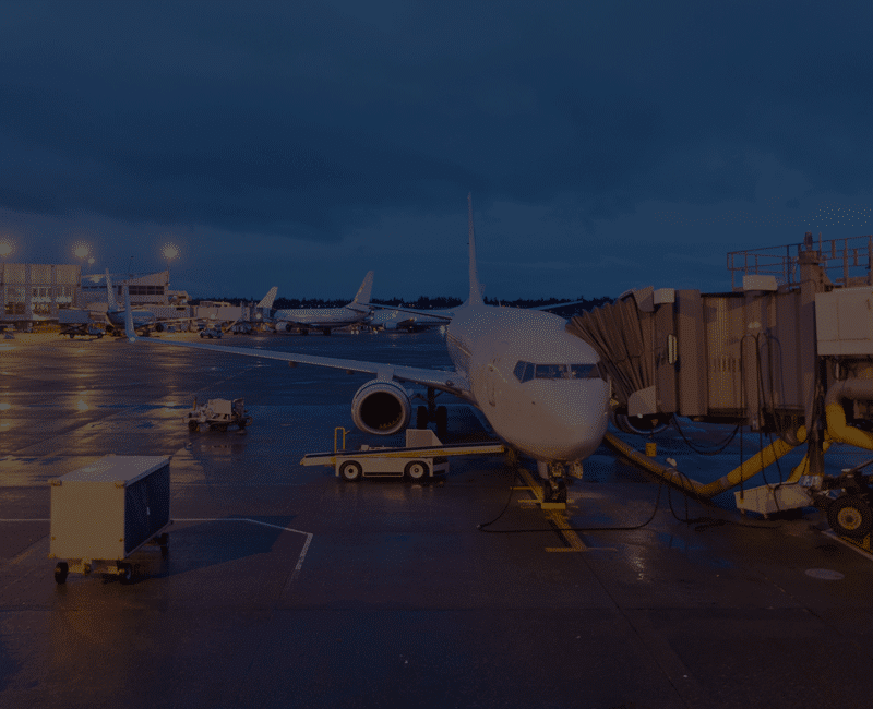 Resource Airplane on Tarmac