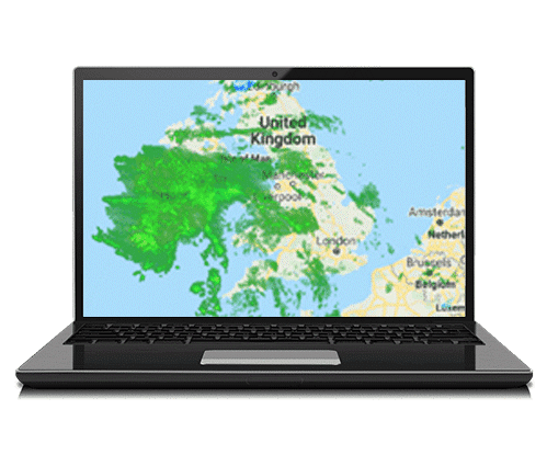 Composite Radar Laptop