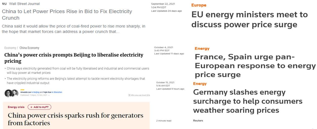 Government Response Headlines