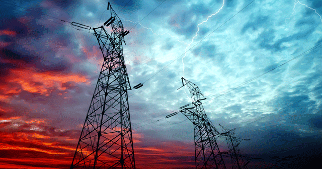 News Insights Power lines in storm