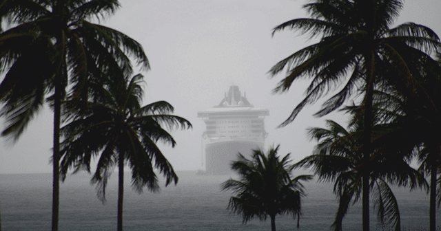 Blog header Cruise ship during a storm