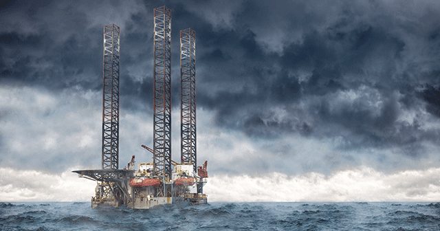 Blog header Offshore platform in storm