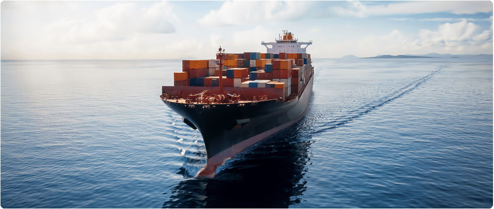 Container Cargo Shop in Calm Waters