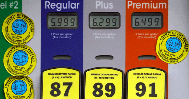 News Insights Gas pump prices
