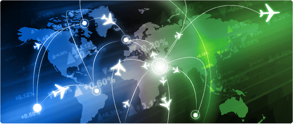 Flight Traffic Graphic