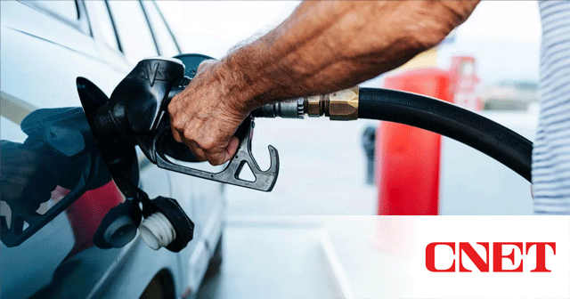 News Insights CNET Hand on gas pump