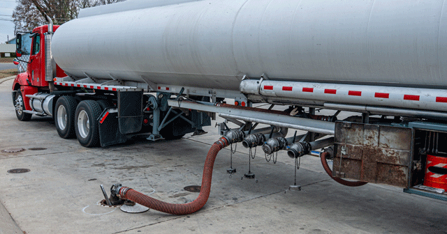 Blog header Fuel truck unloading gasoline