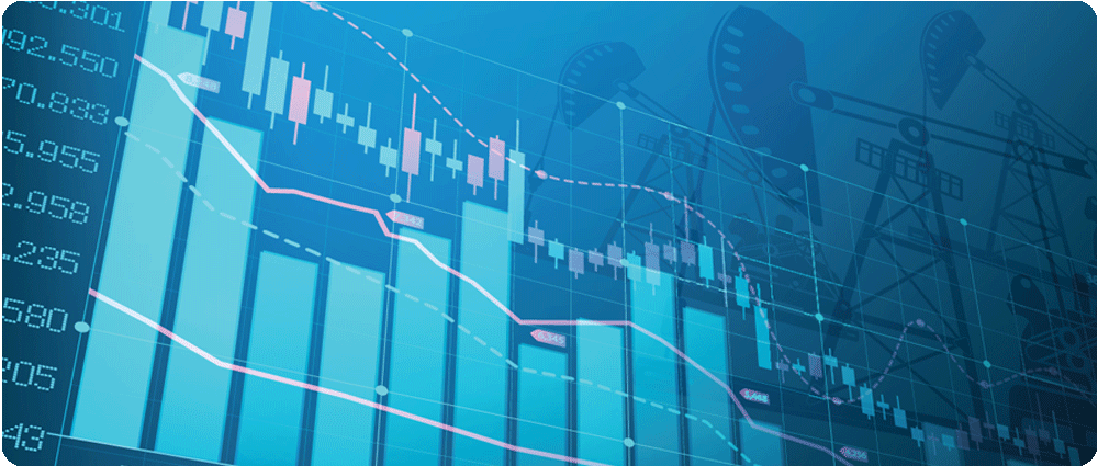 Pumpjacks on market graph