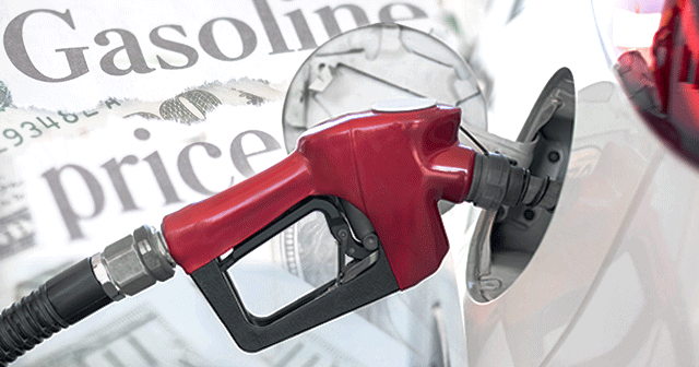 Blog header Gas pump price