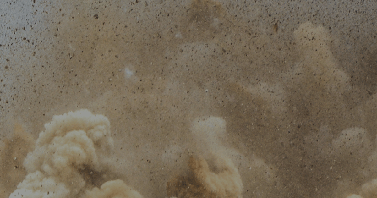 Blast Debris and Dust Features Benefits