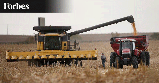 Forbes News Insights Combine Harvester