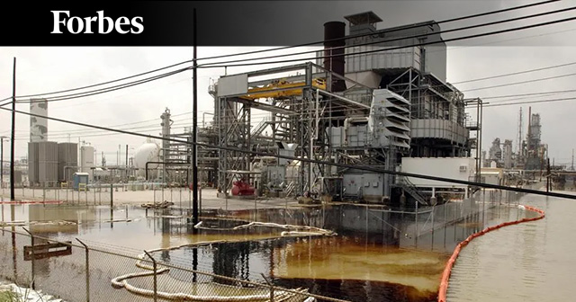 Forbes Flooded Refinery