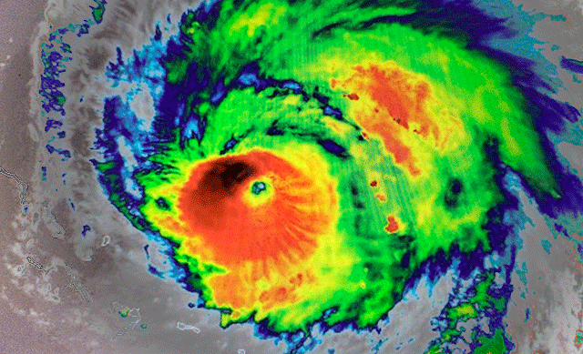 Radarscope hurrican map graphic