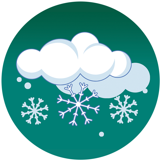 Winter storm icon