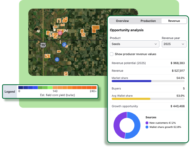 DTN Farm Intelligence screenshot 02 Territory & Account Optimization