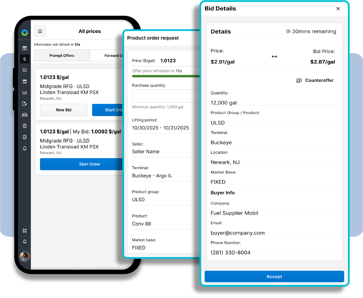 fuel operations hub screenshot 1 Fewer inbound questions