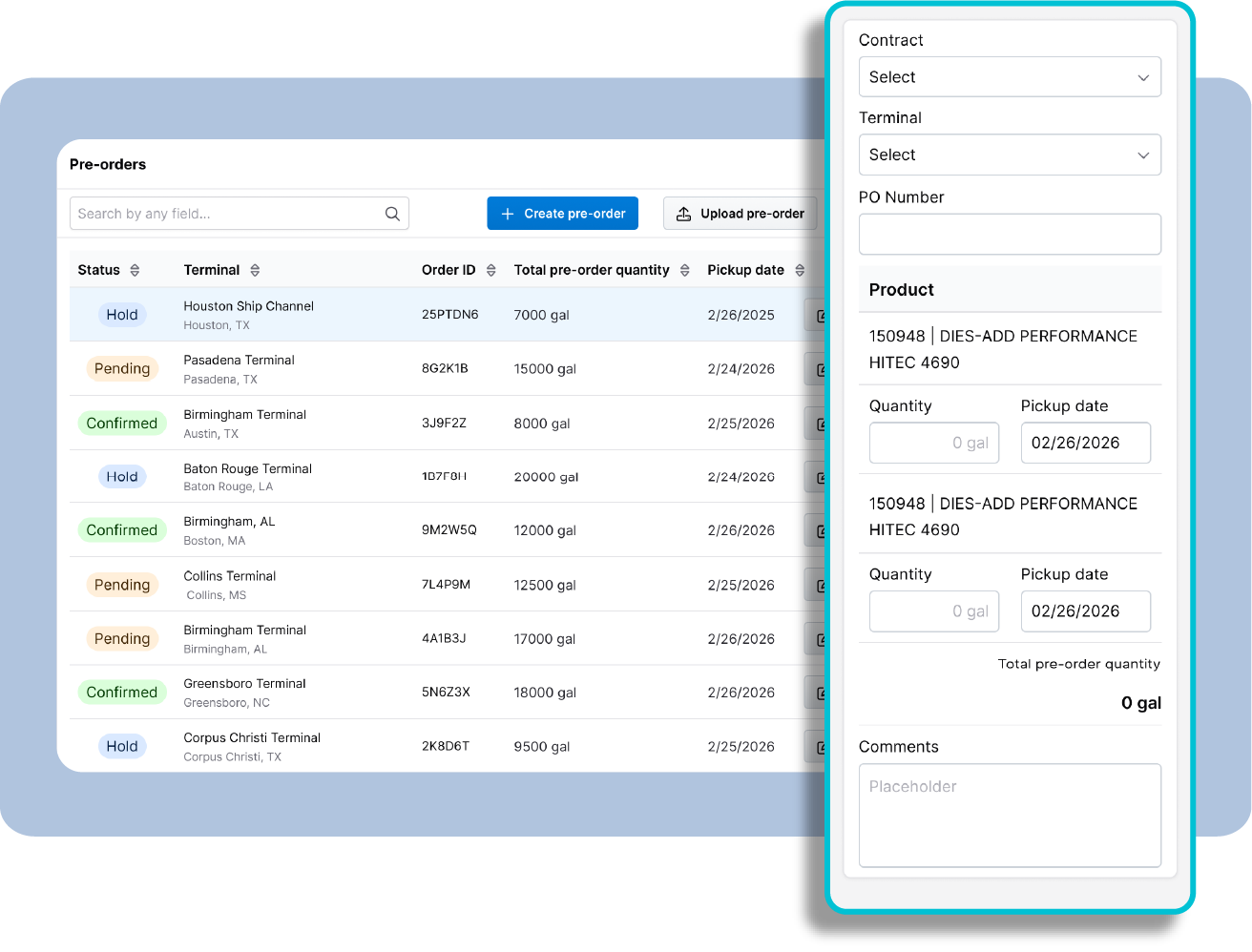 fuel operations hub screenshot 2 Understand and explain denials and allocation changes clearly